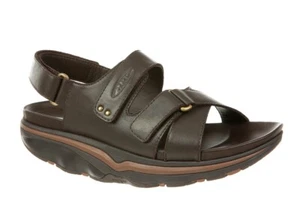 MBT Sandalia Hombre - MBT Zapatos Hombre - ROCCO M - BLACK COFFEE - Talla 46 - NUEVO - Imagen 1 de 6