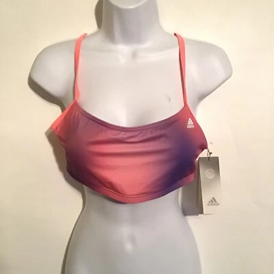 Adidas Melbourne Bikini Swim Top Womens Size Large H59279 Multicolor MSRP $35.00 - Image 1 of 4