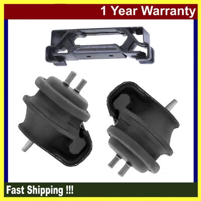 Juego de 3 piezas de montaje delantero de motor y transmisión L & R para Suzuki Grand Vitara 2006-2008 2,7 L Foto 1 de 4