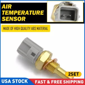 2X Air Temperature Sensor For LEXUS LS400 LS430 LX450 LX470 GS300 GS400 GS430 - Picture 1 of 9