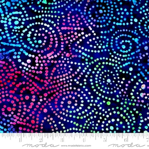 Moda Fabrics BOSSA NOVA BATIKS # 4361 36 "SPACE BLUE" BTY - Picture 1 of 1
