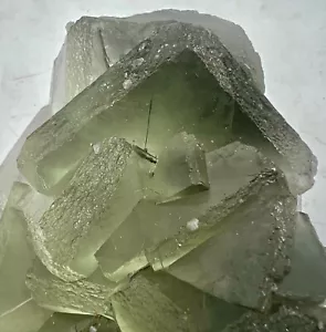 1312 Gm Unique Color Natural Rare Perfect Cubic Fluorite Specimen From China - Picture 1 of 7
