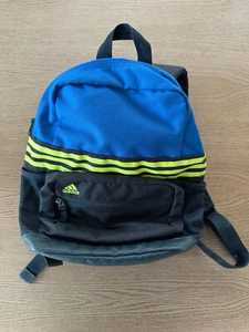 original Adidas Kinderrucksack in Blau/Schwarz - Bild 1 von 5