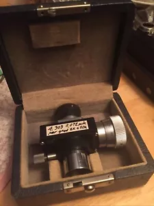Unitron 10x Micrometro Occhiello 0,0005” In Scatola B&L Ricondizionato - Pulito - Foto 1 di 12