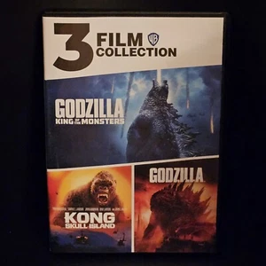 3 Film Collection- King Kong - Godzilla - DVD - 3 Disc Set - Imagen 1 de 4
