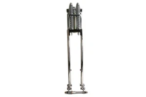 D+D Narrow Spring Fork Assembly Chrome 26 inch fits Harley Davidson - Picture 1 of 4