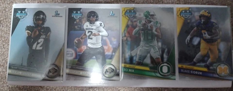 2023 Bowman University Chrome Football U-Pick Complete Your Set 1-200 .99 Each - Image 1 of 1