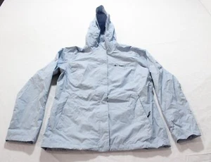Columbia Womens Arcadia II Waterproof Hooded Rain Jacket LB3 Whisper Blue Medium - Picture 1 of 6