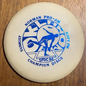 Innova Disc Golf 1984 Patent Pending Early AERO Norman Pro-Am 154g VINTAGE RARE - Picture 1 of 3