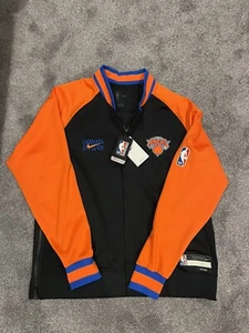 Nike New York Knicks City Edition Team Issue Pregame Warmup Jacket Size Large - Picture 1 of 5