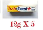 Itch Guard Plus Cream ANTI-FUNGAL JOCK ITCH BETWEEN TOES & FINGERS 12g X 5