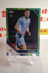 Topps Chrome 2021-22 UCL Liam Delap Rookie Neon Green Wave /99 - Foto 1 di 2