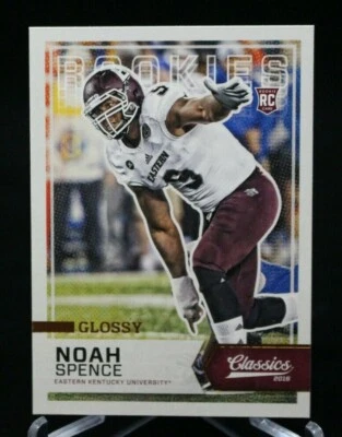 2016 Classics Glossy #231 Rookie Noah Spence Eastern Kentucky - Image 1 of 2