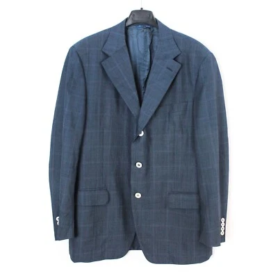 SACO De Traje Sport Azul CANALI De Lana Nueva Pura Para Hombre UK 42 US EU 52 - Imagen 1 de 4