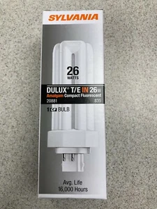 Sylvania 20881 CF26DT/E/IN/835/ECO 4 Pin 3500K CFL Lampe - Bild 1 von 6