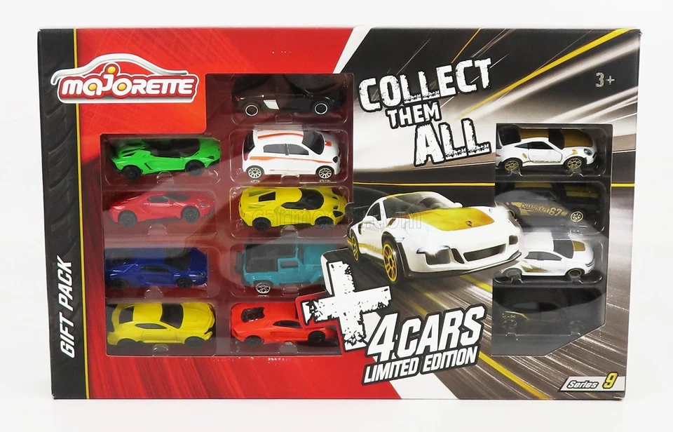1/64 MAJORETTE - PORSCHE - SET ASSORTMENT 13 CARS PIECES 212054032 - Immagine 1 di 1