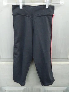 Ladies Amma Athletic Shorts - Size S - Black with Red Stripes - Used - Picture 1 of 2