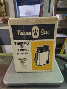 ThermoServ Thermo Twin Edelstahl Dual Pint Behälter - Bild 1 von 9