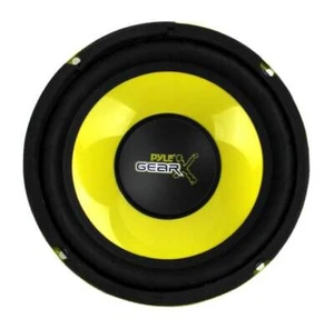 Pyle 6.5" 300 Watt Car Mid Bass Subwoofer Sub Power Speaker (Open Box) (2 Pack) - Picture 1 of 9