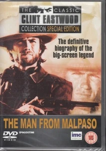 CLINT EASTWOOD - THE MAN FROM MALPASO - PROFILE - Region 2 DVD - NEW & SEALED - Imagen 1 de 2