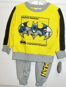 BATMAN Boys 2 pc Pant set Size 24 months NEW   "See Description" - Picture 1 of 4