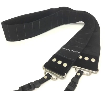 Capturing Couture The Kaptin 2" SLR Blk Camera Strap 36.5" Length - Image 1 of 4