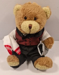 The Teddy Bear Collection #37 Walter the Wine Waiter Plush Toy 18cm Soft - Bild 1 von 9