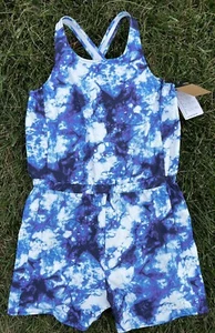 New Size L The North Face Big Girls’ Class V Tie Dye Polyester Romper $55 - Picture 1 of 12