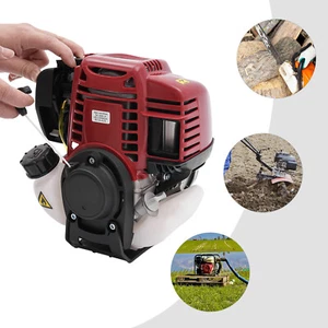 4 Takt Motor Engine Benzin Seilzugstarter Einzylinder für Garten Rasenmäher~ - Bild 1 von 16