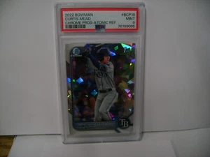 Refractores atómicos Curtis Mead 2022 Bowman Chrome Prospects #BCP10 PSA 9 - Imagen 1 de 1