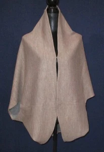 Unbranded OSFM NWOT Taupe Cocoon Vest - Picture 1 of 7