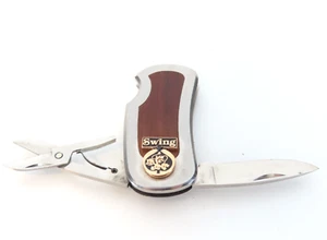 Kershaw Money Clip Knife Scissors Rosewood Swing Advertising 2005 - Picture 1 of 11