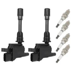 Ignition Coil and Spark Plug for 2001-2003 Mazda Protege UF407 - Picture 1 of 5