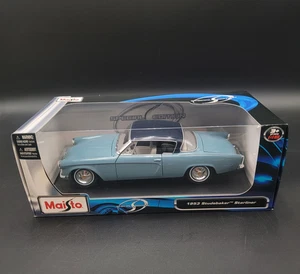 Maisto Special Edition 1953 Studebaker Starliner Blue 1:18 Diecast - Picture 1 of 9