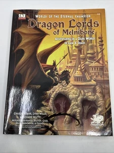 Dragon Lords Of Melníboné Elric Moorcock d20 Eternal Champion RPG gioco di ruolo - Foto 1 di 3