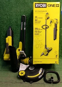 Ryobi PCLCK202K ONE+ 18V Recortadora/Cortadora de Cuerdas y Soplador Ventilador Jet - Solo Herramientas, NUEVO - Imagen 1 de 16