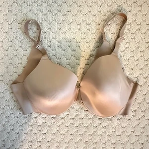 Soma Vanishing Back Full Coverage Bra 38D Seamless Nude Comfort - Picture 1 of 4