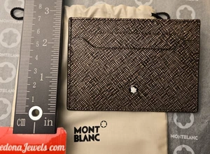 $245 MSRP - Montblanc 198844 Gravel Sartorial 5cc Wallet - Picture 1 of 6