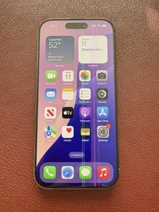 Apple iPhone 16 Pro 256GB (Xfinity) Check ESN Bad LCD/Cracked Back/Front Camera - Afbeelding 1 van 4