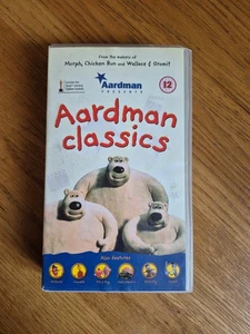 Aardman Classics TV Adverts VHS Video - Includes Creature Comforts Animation - Picture 1 of 5