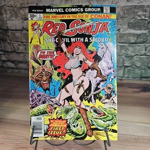 RED SONJA She-Devil With A Sword #1 Vintage Marvel Comic 1977 Top T6 - Bild 1 von 2