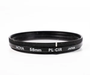 Filtro polarizador circular Hoya 58 mm CIR-PL - Imagen 1 de 1