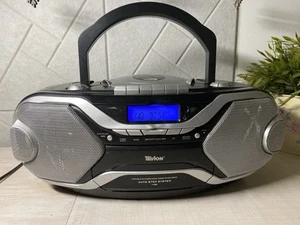 TEVION RCD 38908 Tragbarer Stereo Radio CD Kassette Recorder USB SD/MMC Slot - Bild 1 von 12
