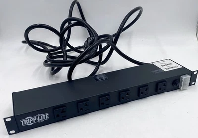 Tripp-Lite RS-1215-20T 1U Rack-Mount Power Strip, 120V, 20A - Image 1 of 4
