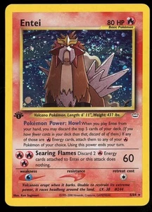 Pokemon First Edition Entei Neo Revelation 6/64 - Picture 1 of 2