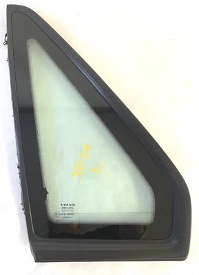 Volvo 940 1991-95 sedán lado del conductor trasero cuarto de vidrio OEM 284-58305L Foto 1 de 4