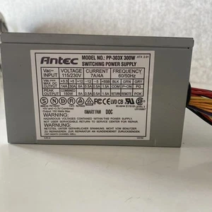 Antec PP-303X 300W ATX 2.01 PIN Switching Power Supply - Photo 1/4
