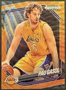2024-25 Pau Gasol Panini Prizm Black Legends Orange Wave Prizm 27/60 - Bild 1 von 2