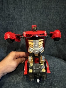 Transformer Deformation Sports Car Red RC Toy Adakot NO CONTROLLER mirror broke - Picture 1 of 9