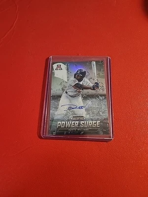 2021 Panini Prizm Draft Picks - Power Surge Donta' Williams #PS-DW Silver Prizm - Image 1 of 4